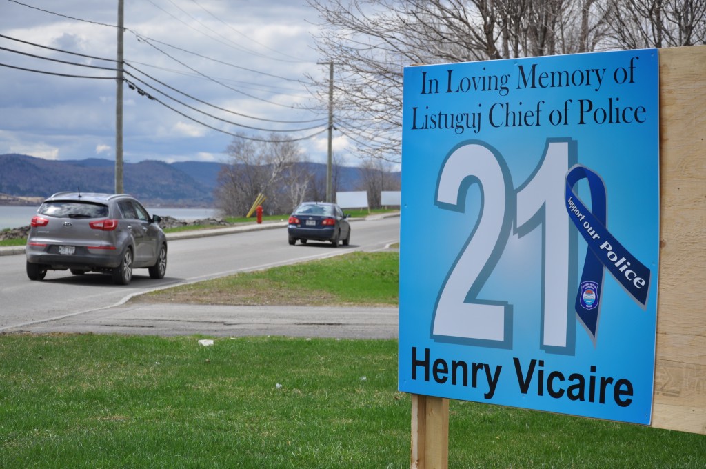 Listuguj mourns death of Chief of Police Henry Vicaire